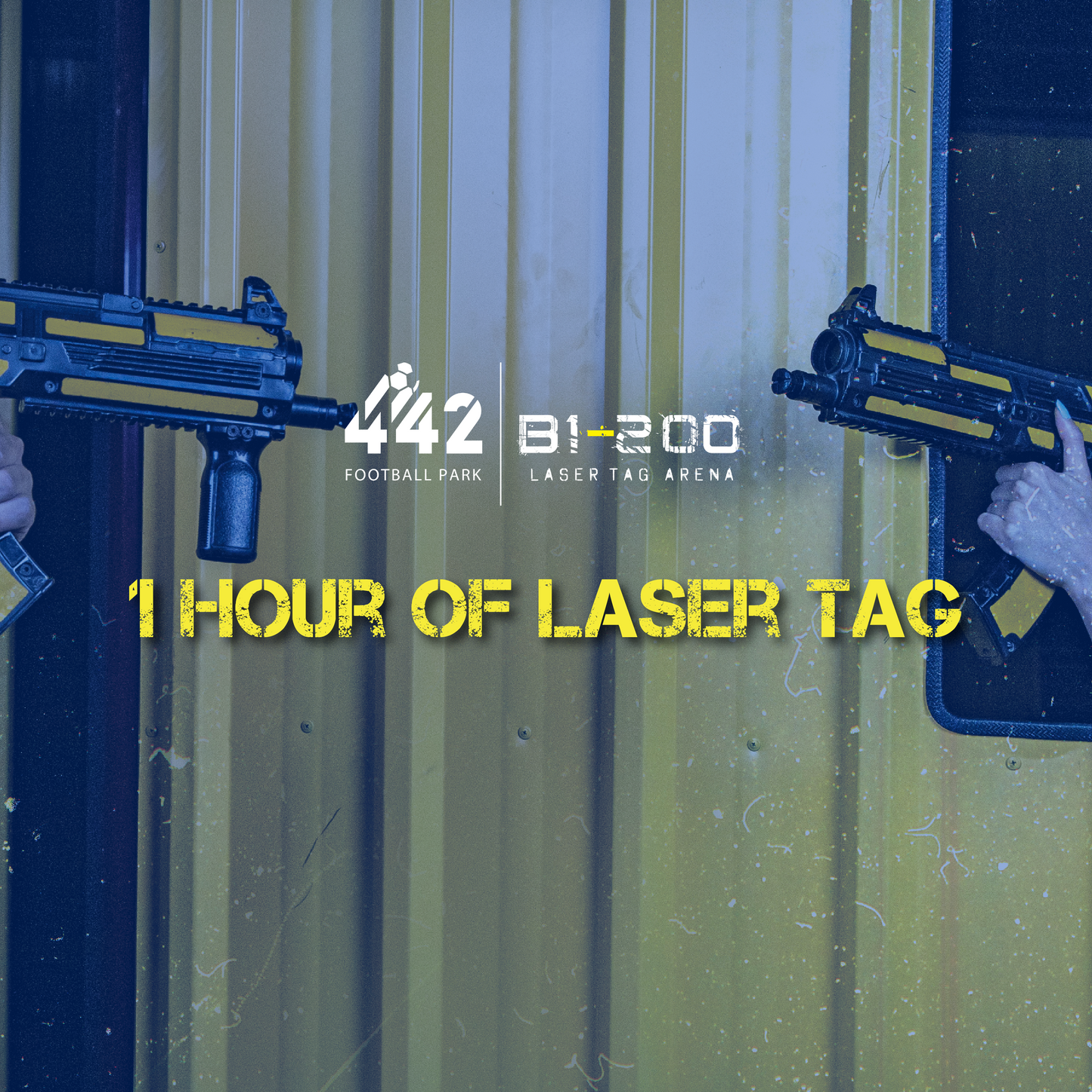1 Hour of Laser Tag - B1.442 - Souq Bab Al Madinah- Zarqa, Jordan