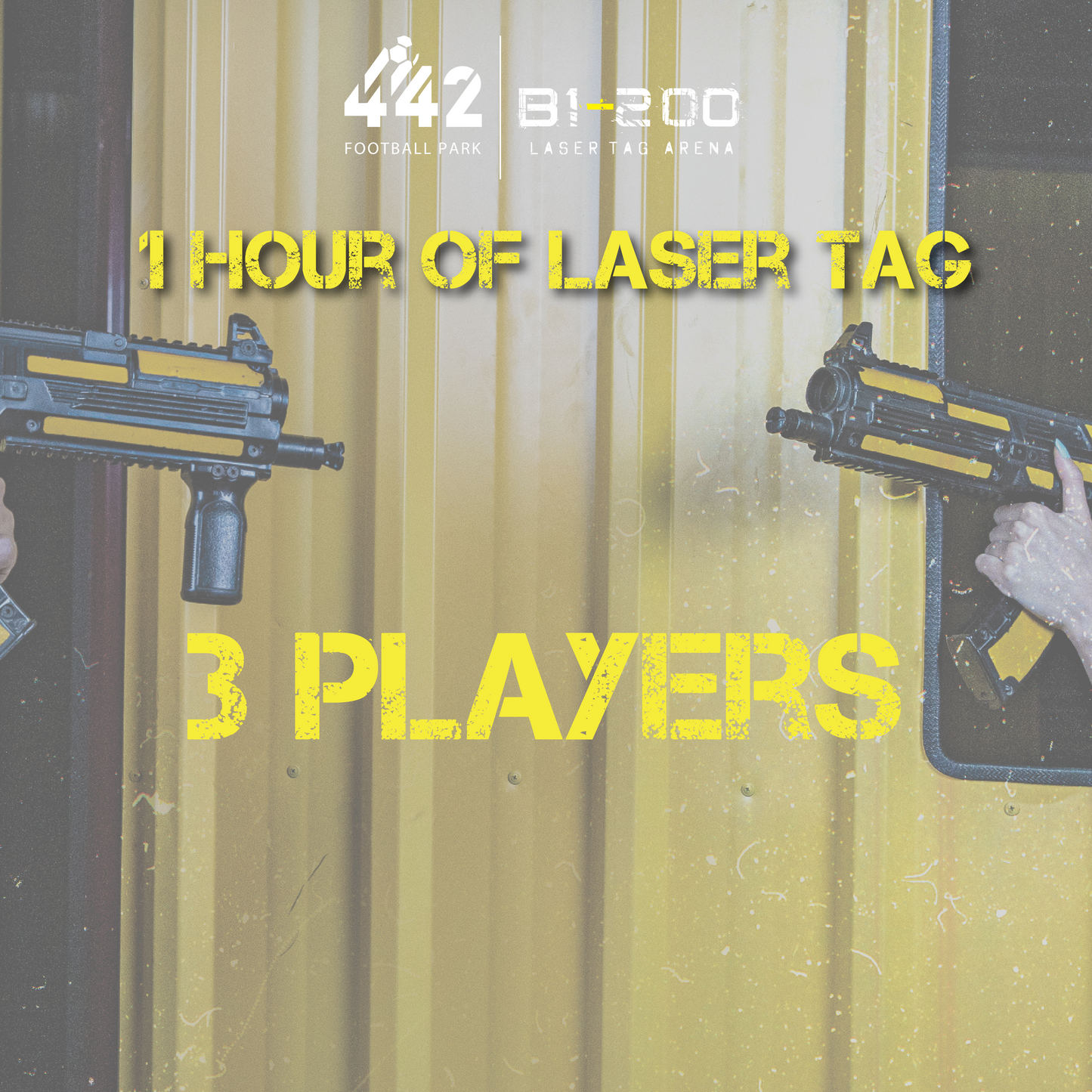 1 Hour of Laser Tag - B1.442 - Souq Bab Al Madinah- Zarqa, Jordan