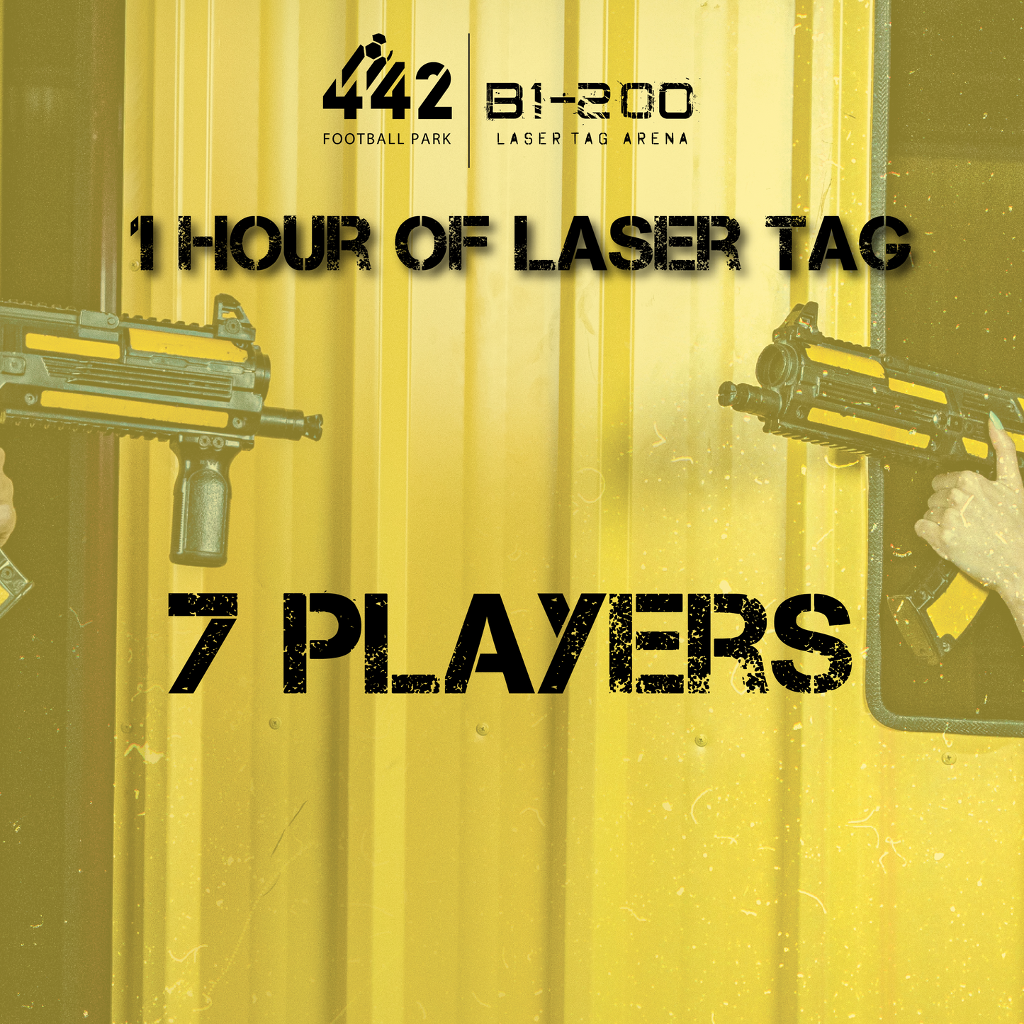 1 Hour of Laser Tag - B1.442 - Souq Bab Al Madinah- Zarqa, Jordan