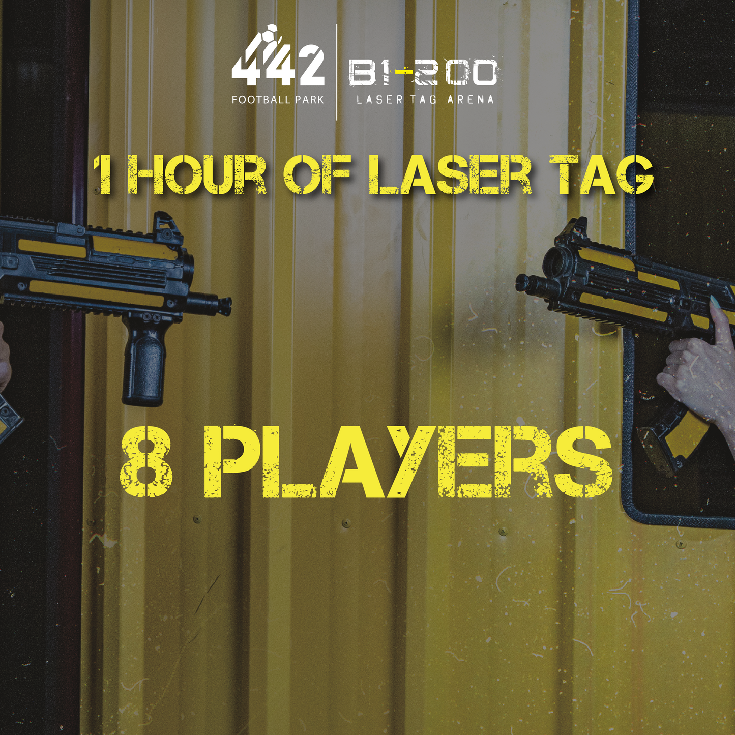 1 Hour of Laser Tag - B1.442 - Souq Bab Al Madinah- Zarqa, Jordan